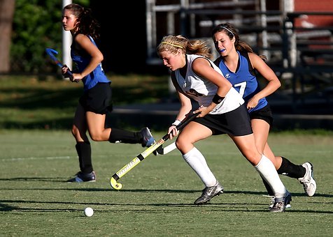 Field Hockey, Player, Girls, Game, Sport